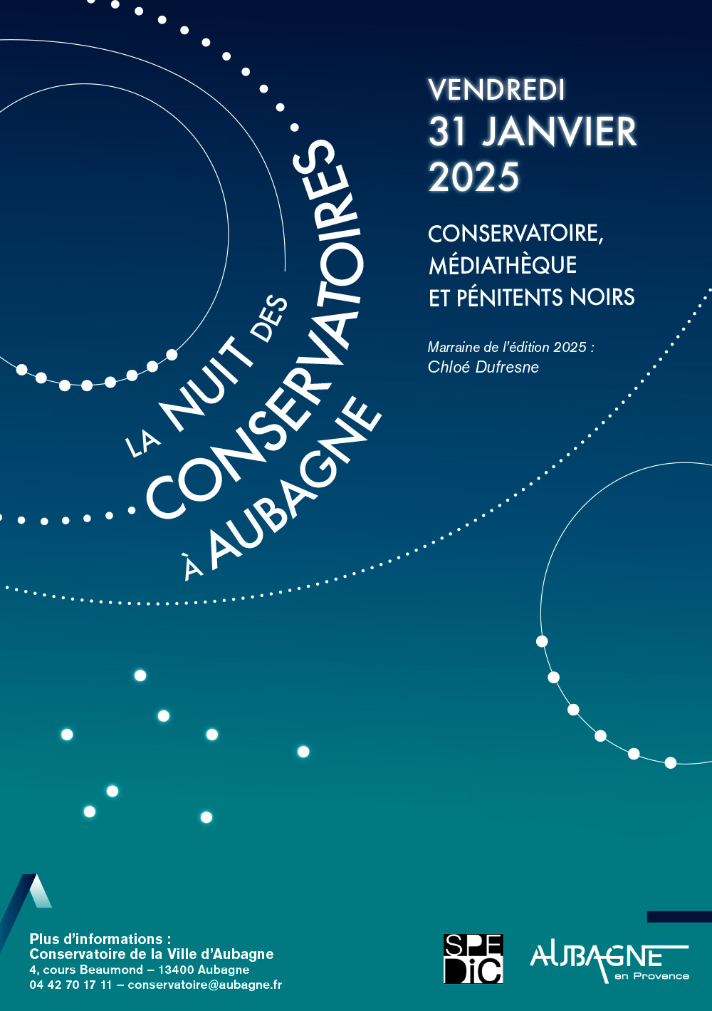 Affiche nuit des conservatoires